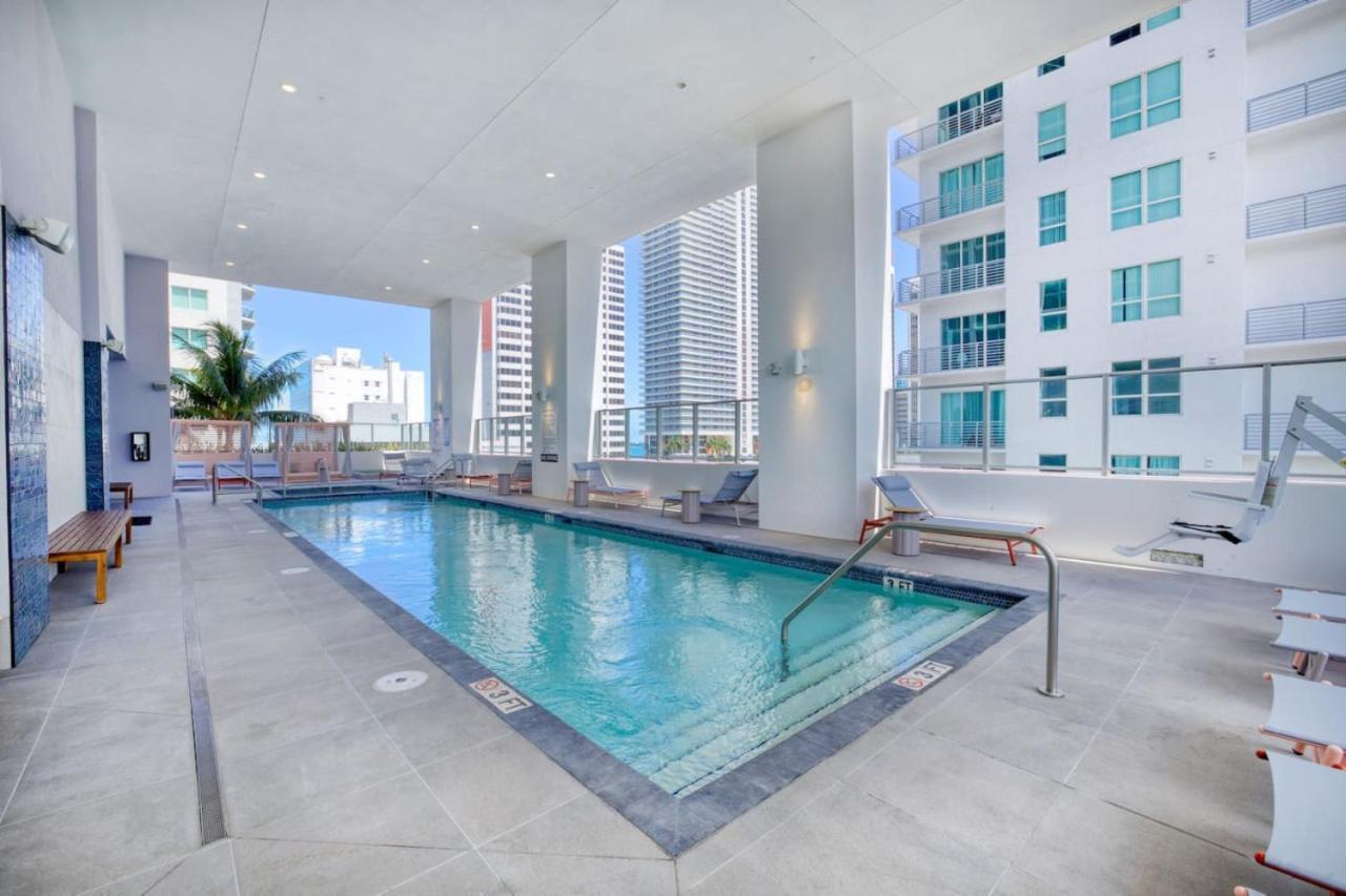 Ferienwohnung Downtown Luxury Studio Pool And Gym Miami Exterior foto